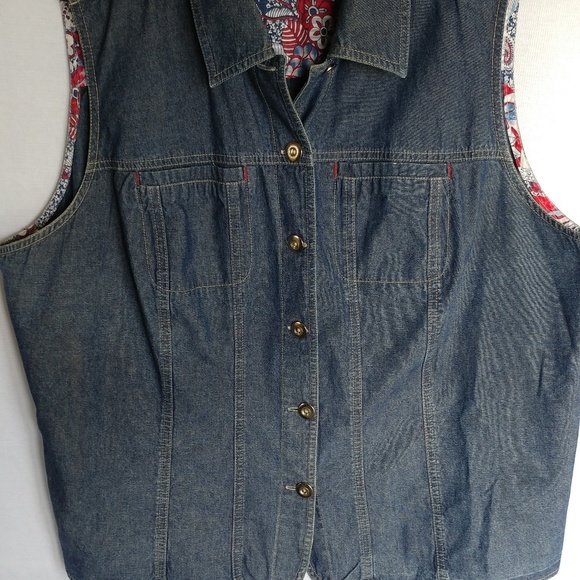 City Blues Denim Vest - Picture 1 of 4